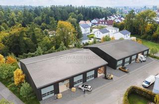 Gewerbeimmobilie kaufen in 89278 Nersingen, **MwSt. ausweisbar: Neubau moderner Gewerbe- und Lagerflächen im Gewerbepark Straß**