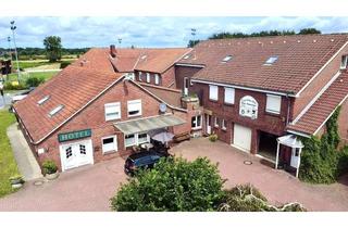 Anlageobjekt in 26446 Friedeburg, Historisches Anwesen mit Hotel, Restaurant, Saalbetrieb und Wohnungen auf 4.450 m² Grundstück
