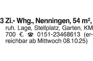 Wohnung mieten in 73111 Nenningen, 3-Zi.-Whg Nenningen