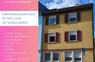 Mehrfamilienhaus kaufen in 74072 Heilbronn, Zentrales Mehrfamilienhaus in Heilbronn - solide Rendite in Toplage