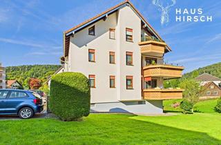 Wohnung kaufen in 76332 Bad Herrenalb, Einziehen & Wohlfühlen: 3-Zimmer-Wohnung mit EBK, zwei Balkone und Außenstellplatz