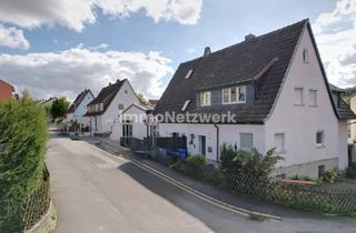 Doppelhaushälfte kaufen in 97450 Arnstein, Schickes Haus mit großem Garten und vielseitiger Gewerbehalle