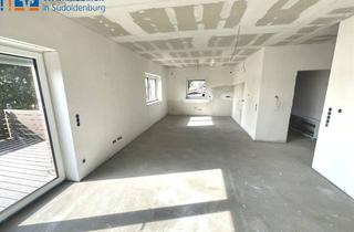 Wohnung mieten in 26219 Bösel, Neubau-Wohntraum im Grünen! OG-Wohnung m. Einbauküche, Carport u. Dachterrasse!