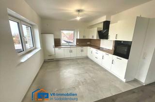 Wohnung mieten in 26219 Bösel, Neubau-Wohntraum im Grünen! OG-Wohnung m. Einbauküche, Carport u. Dachterrasse!
