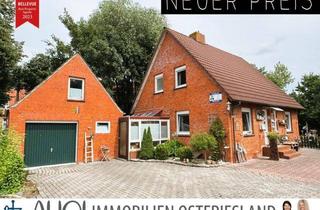 Haus kaufen in 26736 Krummhörn, Zentral und doch ruhig und idyllisch! EFH mit Garage und sichtgeschütztem Garten in zweiter Reihe