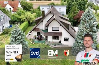 Einfamilienhaus kaufen in 86420 Diedorf, Charmantes und ebenso außergewöhnliches Einfamilienhaus mit großzügigem Wohnkonzept in ruhiger Lage