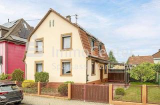 Einfamilienhaus kaufen in 76149 Karlsruhe / Neureut, Karlsruhe / Neureut - Familienfreundlich und charmant: Einfamilienhaus mit Wintergarten, Scheune und Garten in Neureut