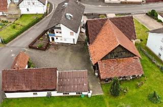 Haus kaufen in 63639 Flörsbachtal, Flörsbachtal - Zweifamilienhaus mit großem Hof, Garten, Scheune & Werkstatt