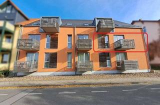 Wohnung kaufen in 17192 Waren, #reserviert# 50 m bis zur Müritz! – wertig ausgestattete 2-Raumwohnung mit Müritzblick, Südbalkon un