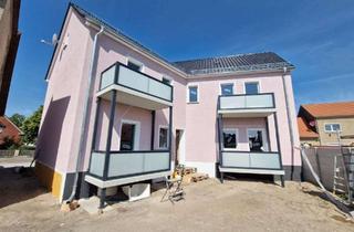 Wohnung mieten in Geschwisterschollstraße, 39317 Parey, Erstbezug: Luxuriöse 3-Zimmer-Wohnung mit Balkon in Elbe-Parey