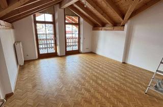 Wohnung mieten in 82496 Oberau, Helle 2-Zimmer Dachgeschosswohnung mit Balkon in Oberau
