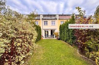 Reihenhaus kaufen in 12524 Altglienicke, IMMOBERLIN.DE - Top-Ausblicke ins Naturgebiet! Feines Reihenhaus mit Westterrassen & -garten