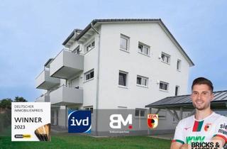 Wohnung mieten in 86738 Deiningen, 4 ZKB mit Balkon und Abstellraum sowie 2 Carportstellplätze, Warmmiete 1330,00 €, Erstvermietung