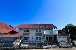 Haus kaufen in 94522 Wallersdorf, EFH (massiv) Wintergarten*Balkone*Terrasse*Außenstpl.*Eisenzaun(geschmiedet)Naturstein