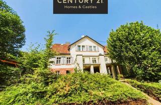 Villa kaufen in 66540 Neunkirchen, Wundervolle 20er Jahre Direktorenvilla am Wald, 265m² für 1-4 Wohnungen, Mega Terrasse, 5 Carports