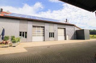 Büro zu mieten in 84072 Au, Werkstatt- & Lagerstandort mit Krananlage, Starkstrom & klimatisierter QS-Fläche – Büro inklusive