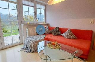 Immobilie mieten in 87496 Untrasried, Möbliertes 1,5-Zimmer-Apartment mit separatem Schlafzimmer und Terrasse in Wertach