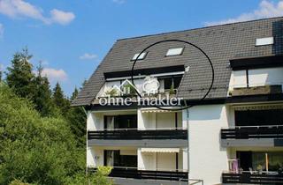 Wohnung mieten in 38642 Goslar, Hahnenklee - Attraktive 2-Zimmer-Maisonette-Wohnung mit Balkon