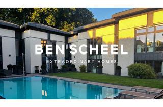 Villa kaufen in 41466 Neuss, Außergewöhnliche und stylische Villa mit Außenpool in ruhiger und grüner Lage