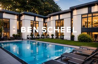 Villa kaufen in 41466 Neuss, Außergewöhnliche und stylische Villa mit Außenpool in ruhiger und grüner Lage