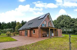 Haus kaufen in 49497 Mettingen, Modernes Landhaus von 2014 mit Doppelgarage + über 18.000 m² Grundstück – ideal für Pferdeliebhaber