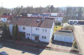 Doppelhaushälfte kaufen in 89584 Ehingen, Ehingen - Zwei Häuser nebeneinander auf einem Grundstück