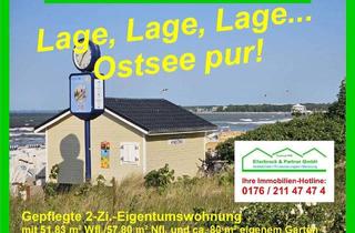 Wohnung kaufen in Poststraße 56, 23669 Timmendorfer Strand, Timmendorfer Strand - Gepflegte 2-Zi.-Eigentumswohnung (300 m zum Strand)