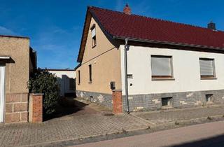 Einfamilienhaus kaufen in 06493 Ballenstedt, Ballenstedt - Einfamilienhaus Doppelhaushälfte mit großem Garten (739 m²)