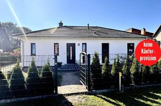 Einfamilienhaus kaufen in 17322 Rossow, Rossow - HORN IMMOBILIEN ++ Einfamilienhaus im Bungalowstil in Rossow bei Pasewalk, Energieklasse A, Bj. 2017