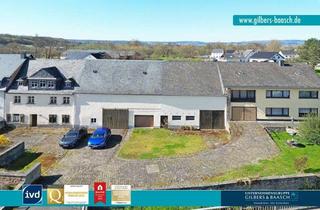 Haus kaufen in 54518 Platten, Platten bei Wittlich: Stilvolles Wohnhaus + große Scheune + weitläufigem Grundstück + Altbau