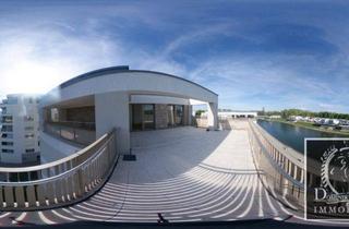 Penthouse kaufen in 67061 Ludwigshafen, Penthouse mit Rheinblick in Ludwigshafen Süd mit riesiger Terrasse + 2 Tiefgaragenstellplätze