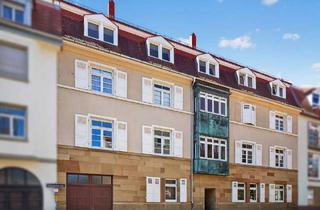 Wohnung kaufen in 76135 Beiertheim-Bulach, Charmante Altbauwohnung in Beiertheim mit Südloggia, Gemeinschaftsgarten und PKW-Stellplatz