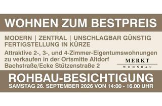 Wohnung kaufen in Bachstr. 47, 71155 Altdorf, 2-Zimmer-Wohnung Nr. 14 im Erdgeschoss mit Terrasse und kleinem Garten