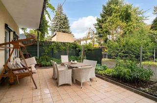 Wohnung kaufen in 63071 Offenbach, Barrierefreie Erdgeschosswohnung mit großer Terrasse und Duplexparker