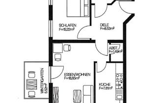 Wohnung mieten in 91257 Pegnitz, Betreutes Wohnen: 2-Zi-Whg im Brigittenpark Pegnitz - frei ab 1.12.!