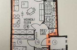 Wohnung mieten in Grauengasse, 06526 Sangerhausen, Schöne 2-Zimmer-Wohnung mit Balkon in Sangerhausen