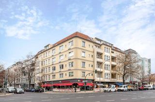 Wohnung mieten in Olivaer Platz 18, 10707 Wilmersdorf, Saniertes Single-Apartment mit traumhaften Blick über den Olivaer Platz