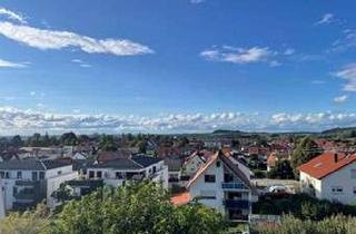 Wohnung mieten in 73457 Essingen, Sonnendurchflutete, schicke Dachgeschosswohnung mit Ostalb-Blick – voll möbliert, als Dienstwohnung