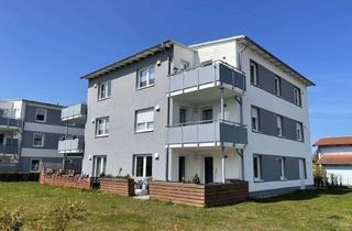 Wohnung mieten in 17489 Industriegebiet, Barrierearme 2-Zimmer-Wohnung mit Terrasse, Fußbodenheizung und Stellplatz in Greifswald