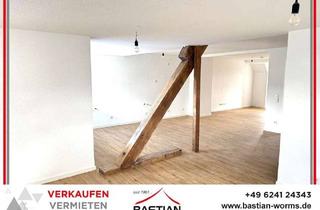 Wohnung mieten in 67547 Worms, Für Dachgeschoss-Erstbezug-Innenstadt-Liebhaber: 106 m². XL-Terrasse. Repräsentatives Gebäude.