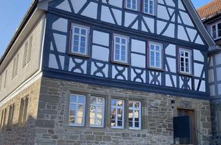 Wohnung mieten in Bahnhofstraße 10, 74632 Neuenstein, Großzügige 2,5 Zimmer Wohnung Fachwerkhaus Innenstadt Neuenstein