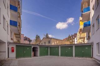 Lager kaufen in Winthirstraße 10, 80639 Neuhausen-Nymphenburg, MAIER - Absperrbare, oberirdische Einzelgarage verwendbar als Lager oder Stellplatz