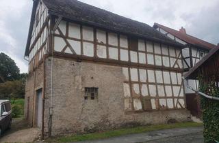 Haus kaufen in Hauptstraße 37a, 35066 Frankenberg, Historische Fachwerkscheune mit Förderpotential zum Umbau in Traumimmobilie
