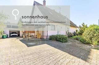 Einfamilienhaus kaufen in 78259 Mühlhausen-Ehingen, Sonnenhaus Mühlhausen – großzügiges und nachhaltiges Einfamilienhaus mit Potenzial und Gartenidylle