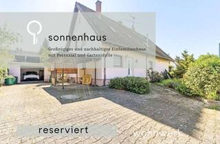 Einfamilienhaus kaufen in 78259 Mühlhausen-Ehingen, RESERVIERT – großzügiges und nachhaltiges Einfamilienhaus mit Potenzial und Gartenidylle