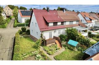 Doppelhaushälfte kaufen in 89079 Einsingen, Charmante Doppelhaushälfte in Ulm-Einsingen – viel Platz für Familien mit Modernisierungspotenzial
