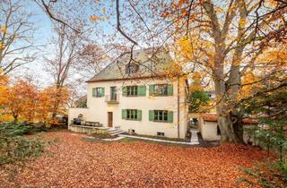 Villa kaufen in 85221 Dachau, Altbauvilla mit Gewerbeanteil auf parkähnlichem Grundstück