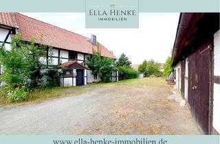 Haus kaufen in 38387 Söllingen, Auf 2.400m² Grundstück! Große Fachwerkhaushälfte zum Sanieren in idyllischer Feldrandlage...