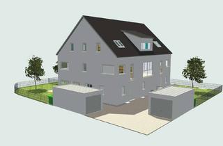 Haus kaufen in 84032 Altdorf, Reiheneckhaus rechts mit großzügigem Garten in ruhiger Lage in Altdorf zu verkaufen! NEUBAU!