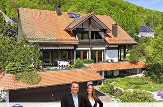 Haus kaufen in 72461 Albstadt, Transparente Eleganz – Design aus Holz und Glas in bester Wohnlage